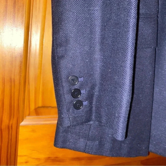 LAND’S END WOOL BLEND blazer Size 10 R - Picture 4 of 7